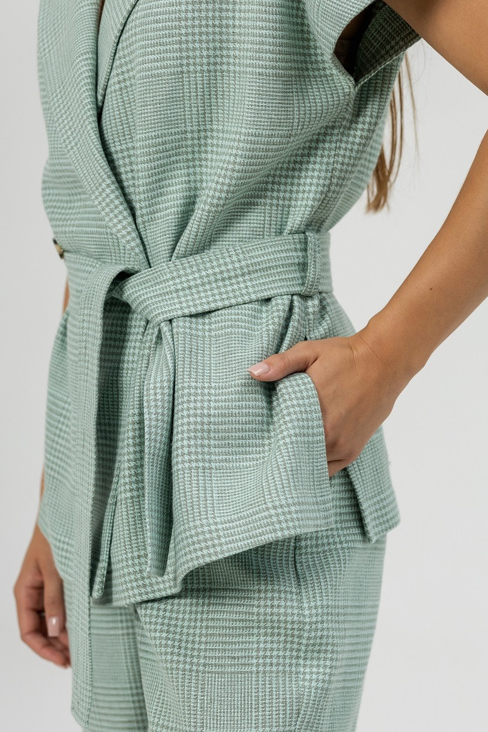 Костюм ATELERO 1089 бирюзовый - фото 3